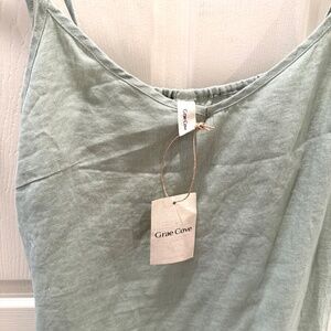 Grae Cove Linen Slip Dress Size L